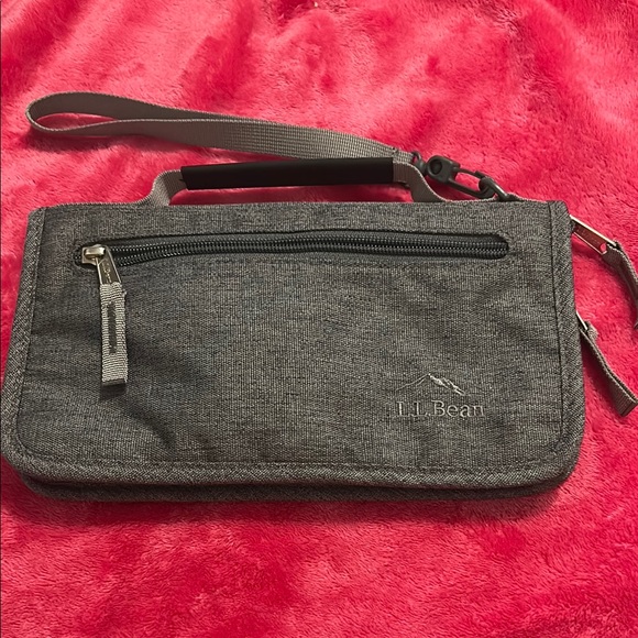 LL Bean Travel Organizer Gray. - Picture 1 of 5